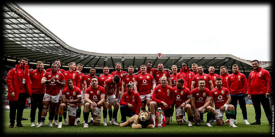 British & Irish Lions 1888 Cup winners vs Japan 2021
